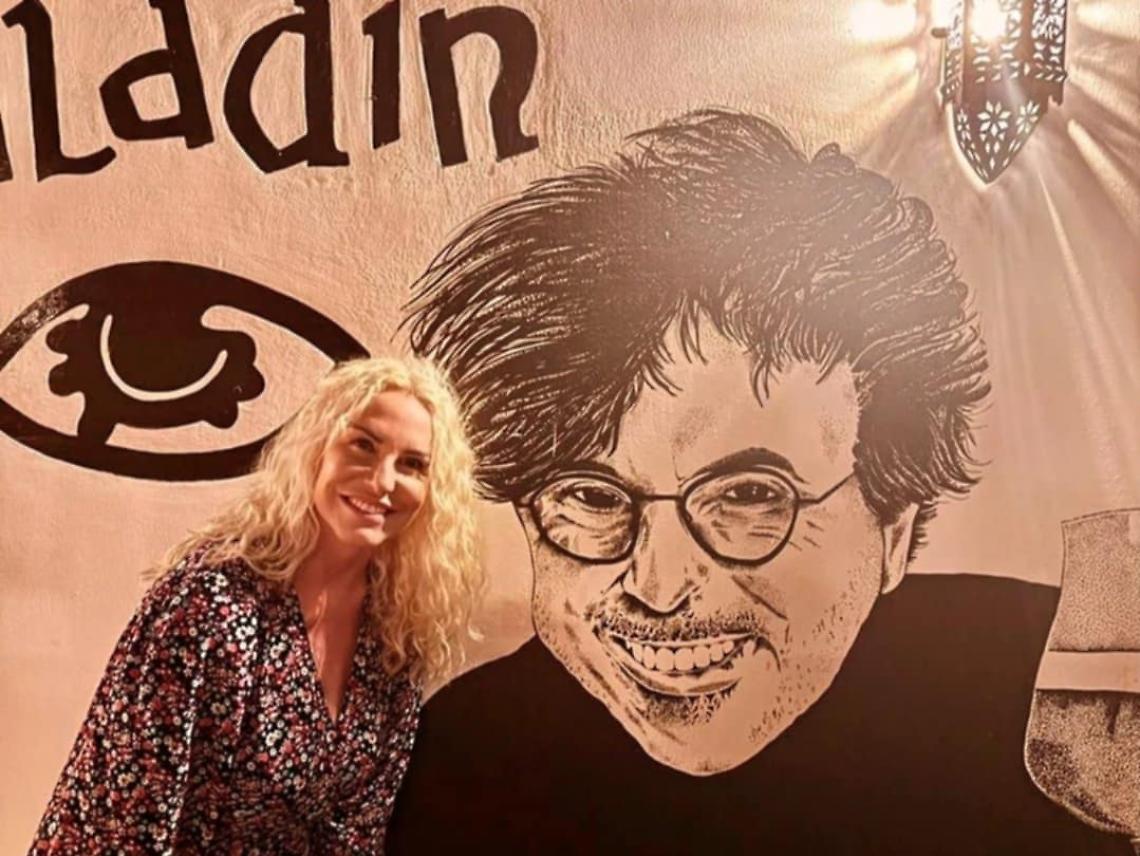 Antonella Clerici in vacanza a Zanzibar, nel resort Baladin di Teo Musso