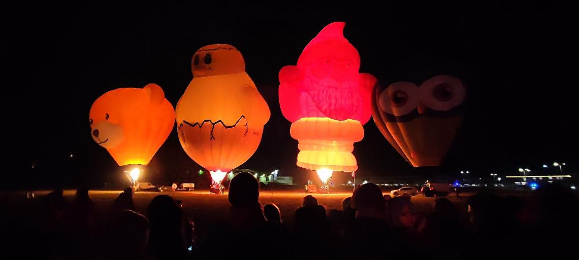 Nightglow: lo spettacolo delle mongolfiere con le musiche di &ldquo;Stranger Things&rdquo;