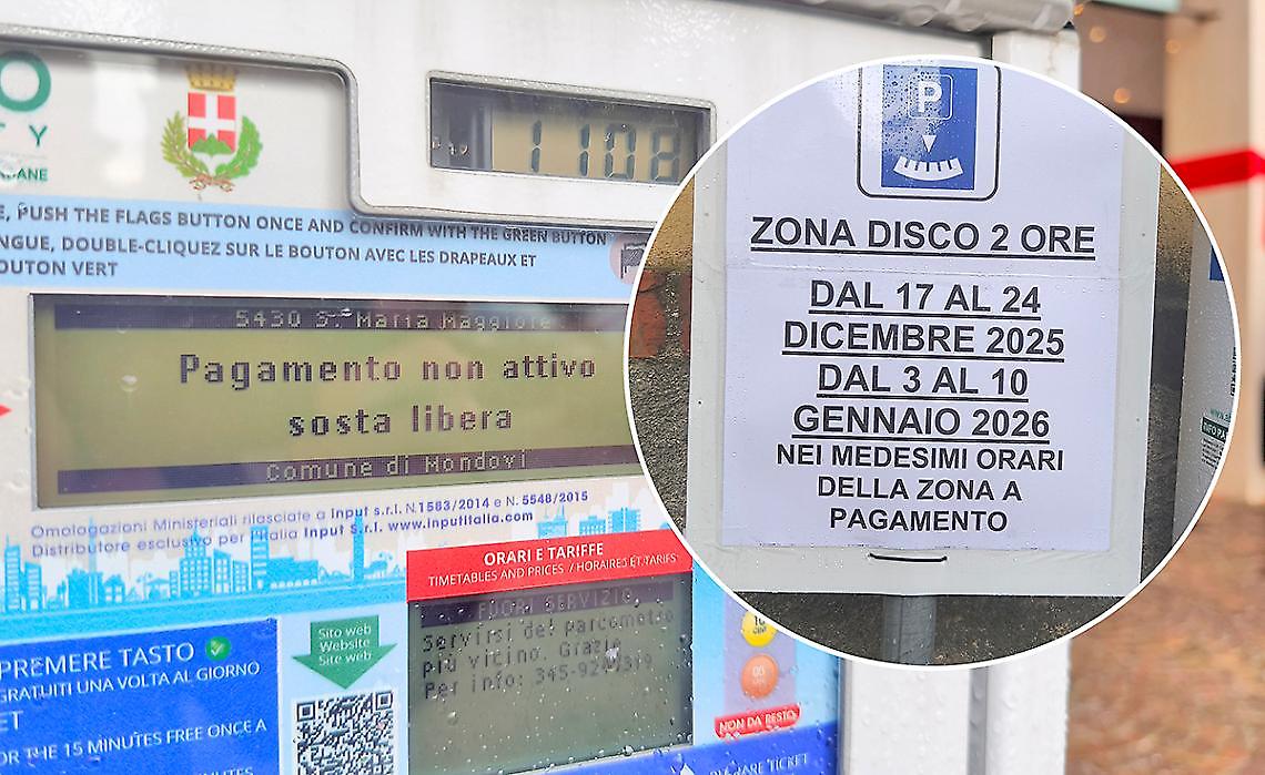 Altra settimana di parcheggi gratis (ma con disco orario)