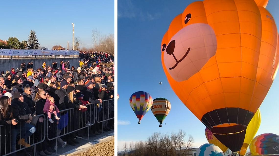 Il cielo sorride ancora a Mondov&igrave;: topolini, orsetti e dirigibile di nuovo in aria 