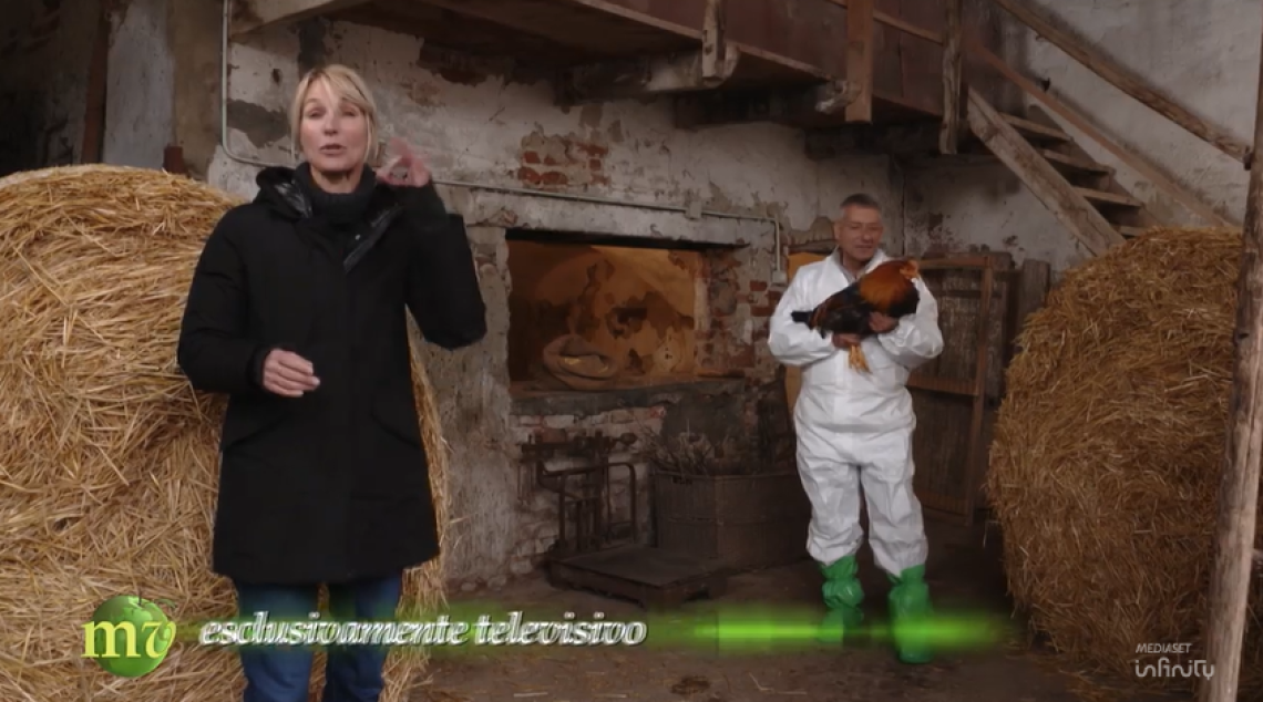 Ellen Hidding con "Melaverde" a Morozzo: il 2026 in tv inizia alla scoperta del Cappone