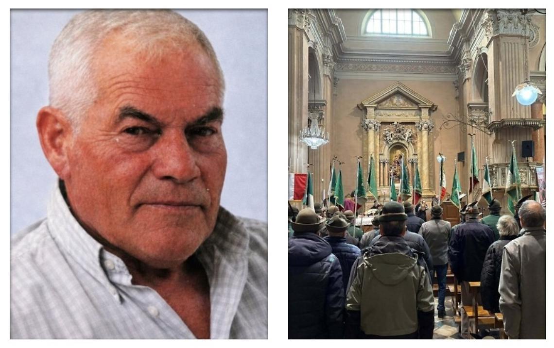 L'addio a Luciano Ellena, memoria storica del Mort&egrave; ed ex capogruppo degli Alpini