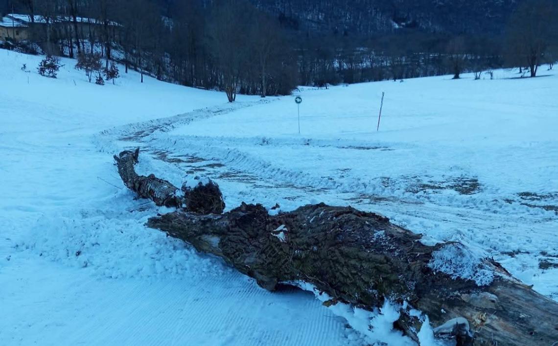 Sabotaggio alla pista di fondo di Festiona: stagione annullata a poche ore dall'apertura 