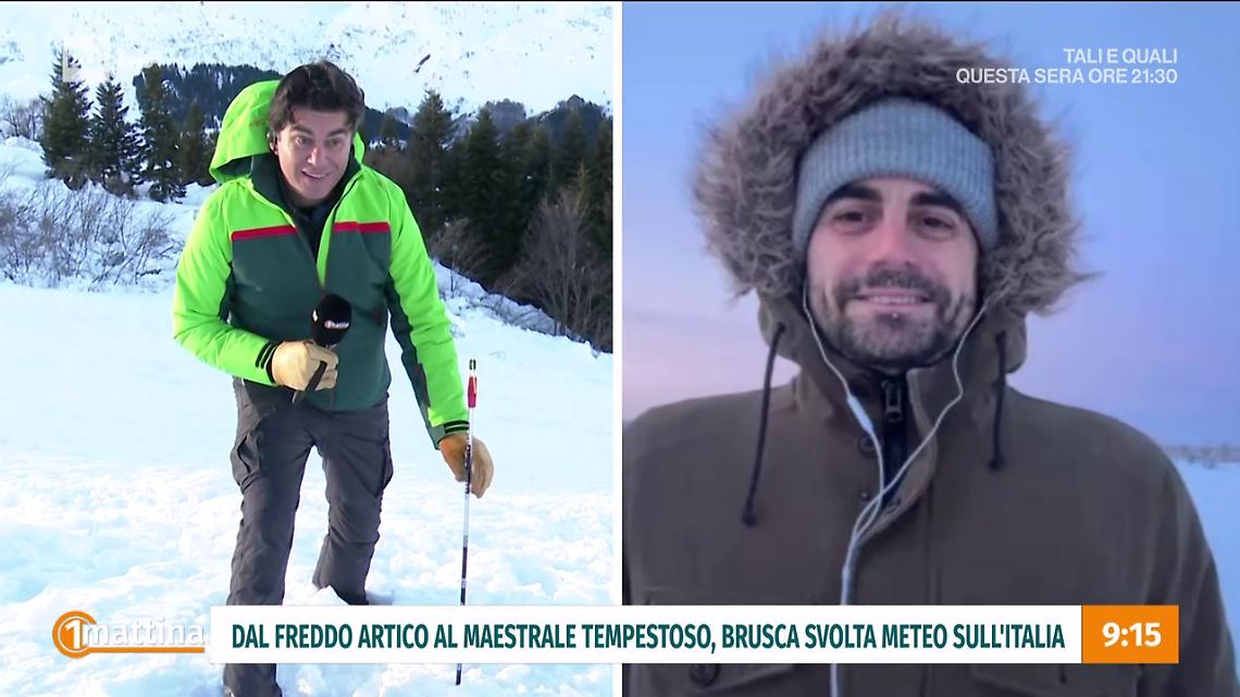 Il luogo con pi&ugrave; neve in Europa? &Egrave; finito in diretta su Rai Uno