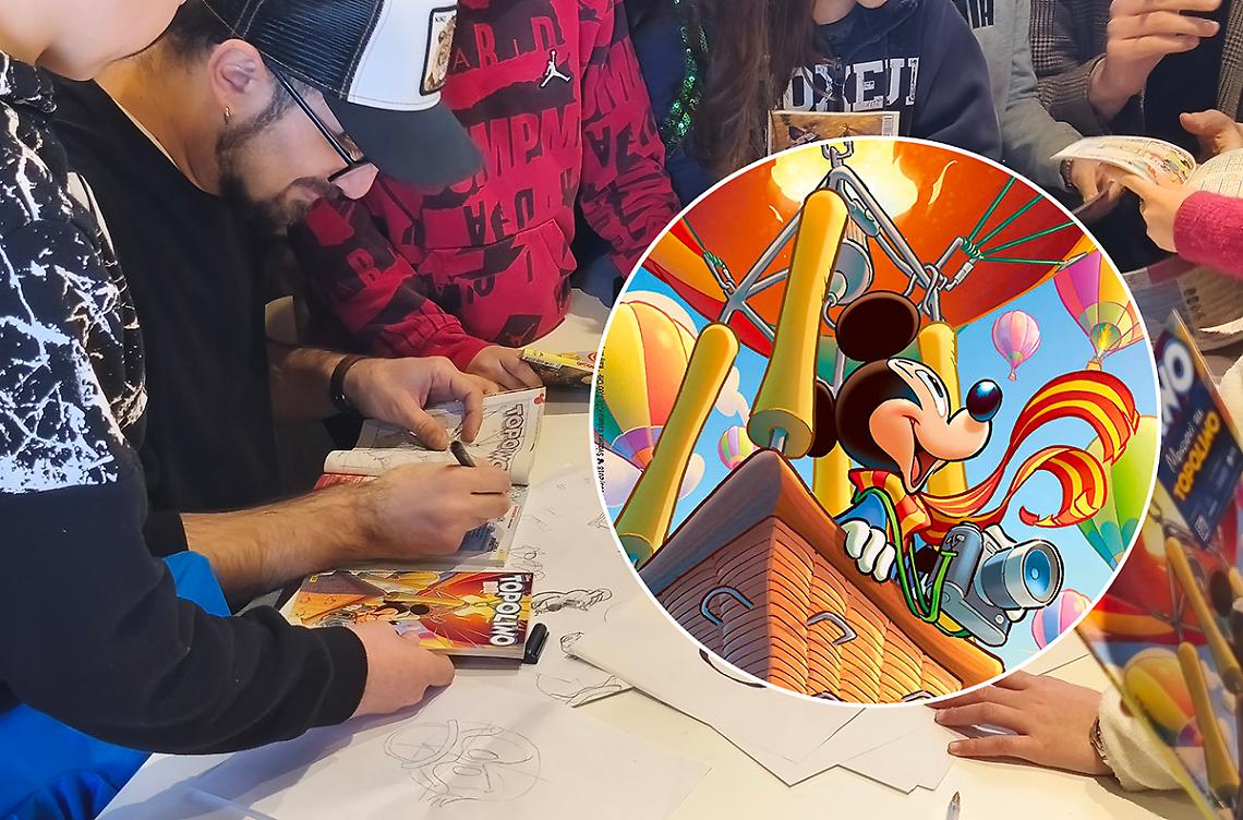 Tutti pazzi per quel Topo in mongolfiera