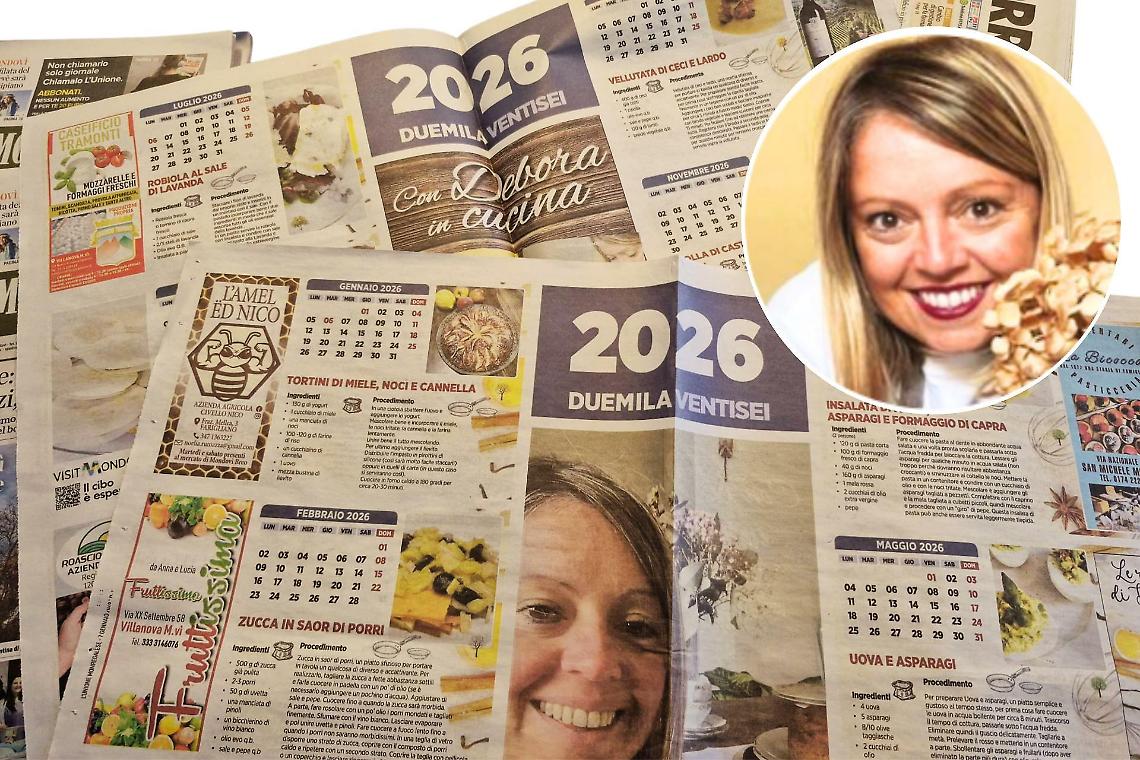 Un anno di gusto da sfogliare, con le ricette di Debora