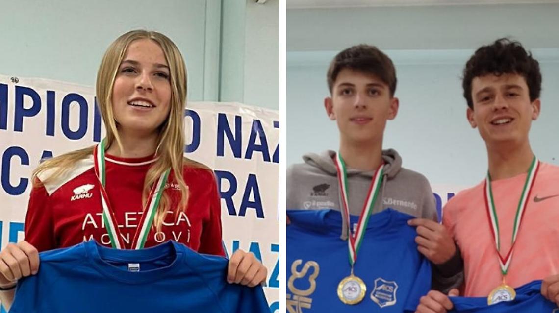 Quei campioni nazionali ai primi dell'anno, l'inverno dell'Atletica Mondov&igrave; comincia alla grande 