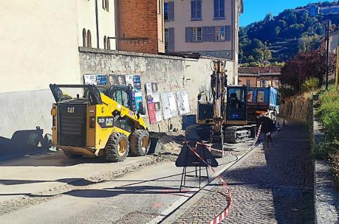 Lavori alla rete elettrica, nuovi divieti di sosta nel centro di Mondov&igrave;