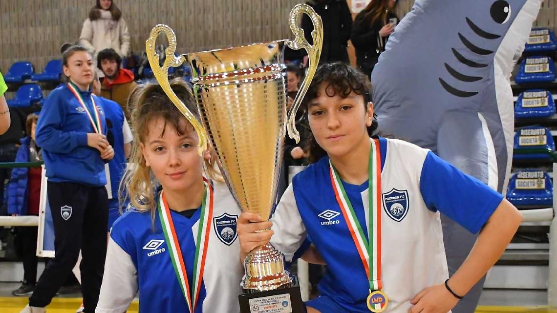Rimonta da campionesse, le ragazze della Freedom vincono la Coppa Italia regionale