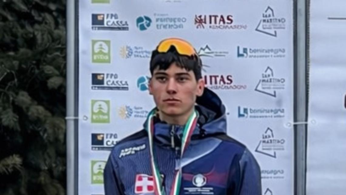 Matteo, il futuro dello sci alpinismo: bronzo tricolore ai Campionati Italiani Sprint