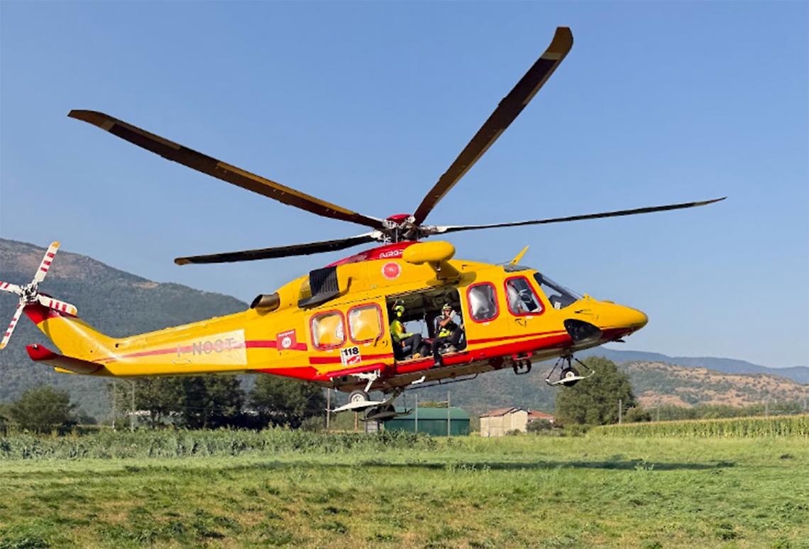 Elisoccorso, i numeri dicono tutto: nel 2025 in media nove interventi al giorno in Piemonte