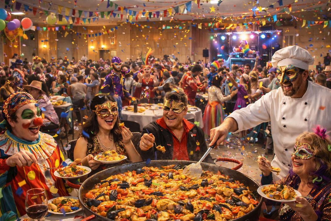 Carnevale a tavola: domenica 8 febbraio la festa nella Sala Polivalente