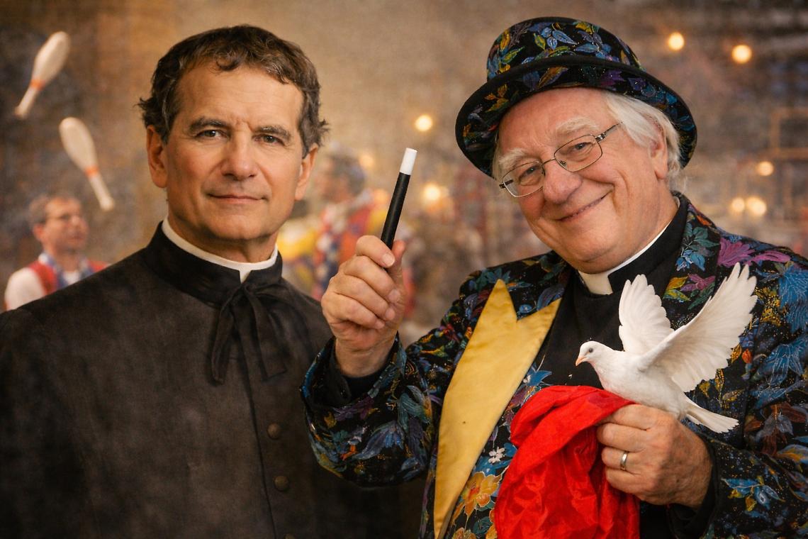 Il patrono dei prestigiatori e il prete illusionista