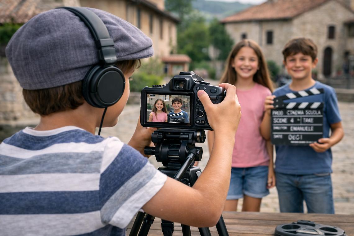 Ciak in Alta Langa: i bambini diventano registi