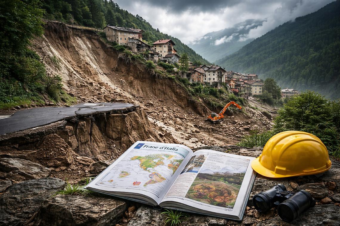 Italia che frana: la guida per capire il rischio sotto i nostri piedi