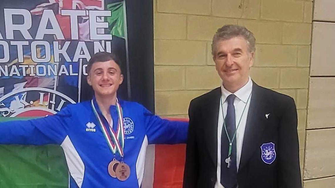 L'allievo e il maestro, l'orgoglio maglianese del karate