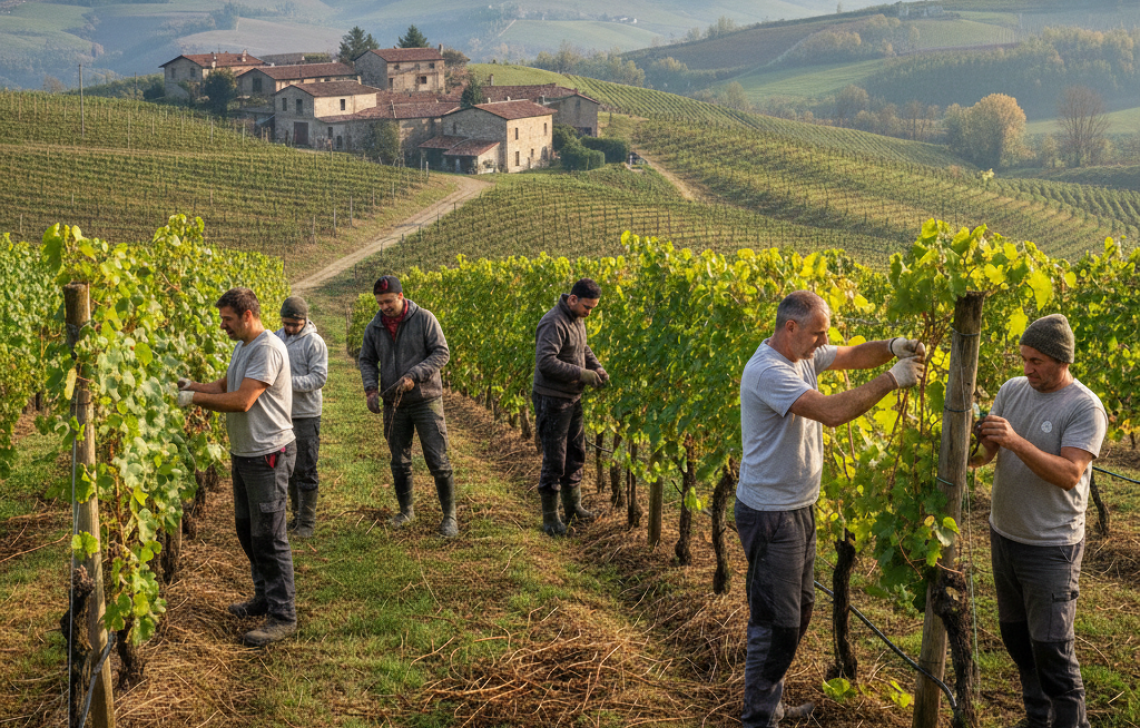 Protocollo "anti-caporalato" in vigna: &laquo;Servono fondi per ospitare gli stagionali&raquo;