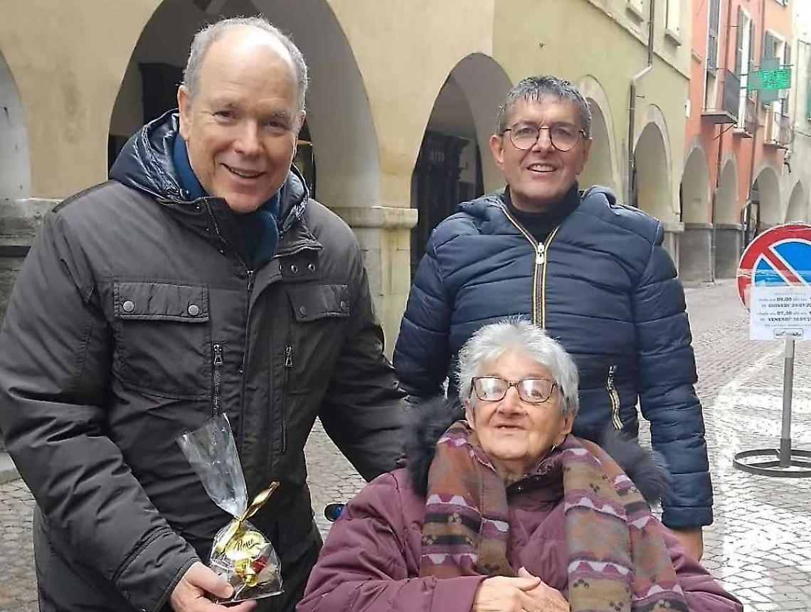 &laquo;Ho quasi 90 anni e non mi capiter&agrave; mai pi&ugrave; di toccare la mano ad un Principe&raquo;