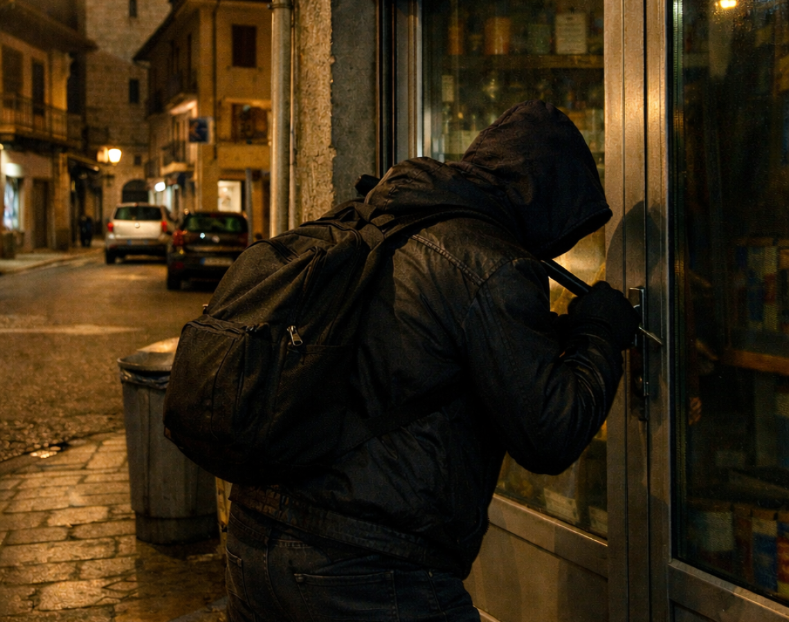Ladri nella notte in due esercizi commerciali