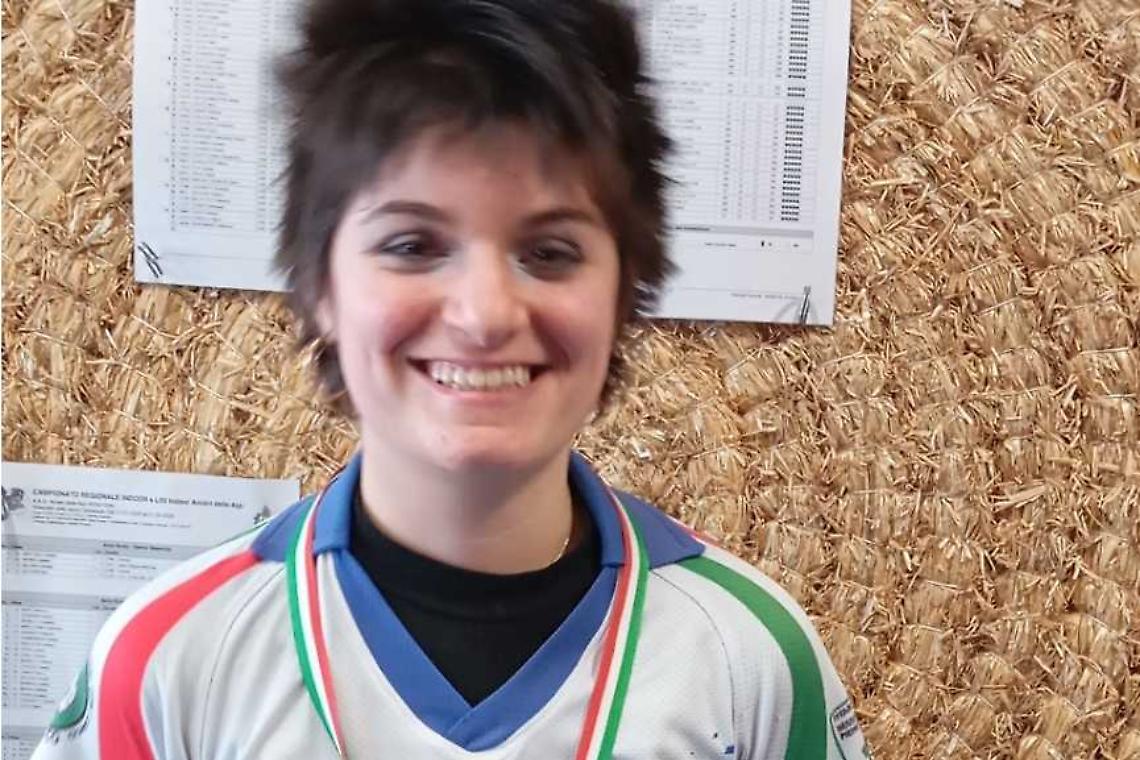 Martina l'arciera fa sognare ai Regionali 