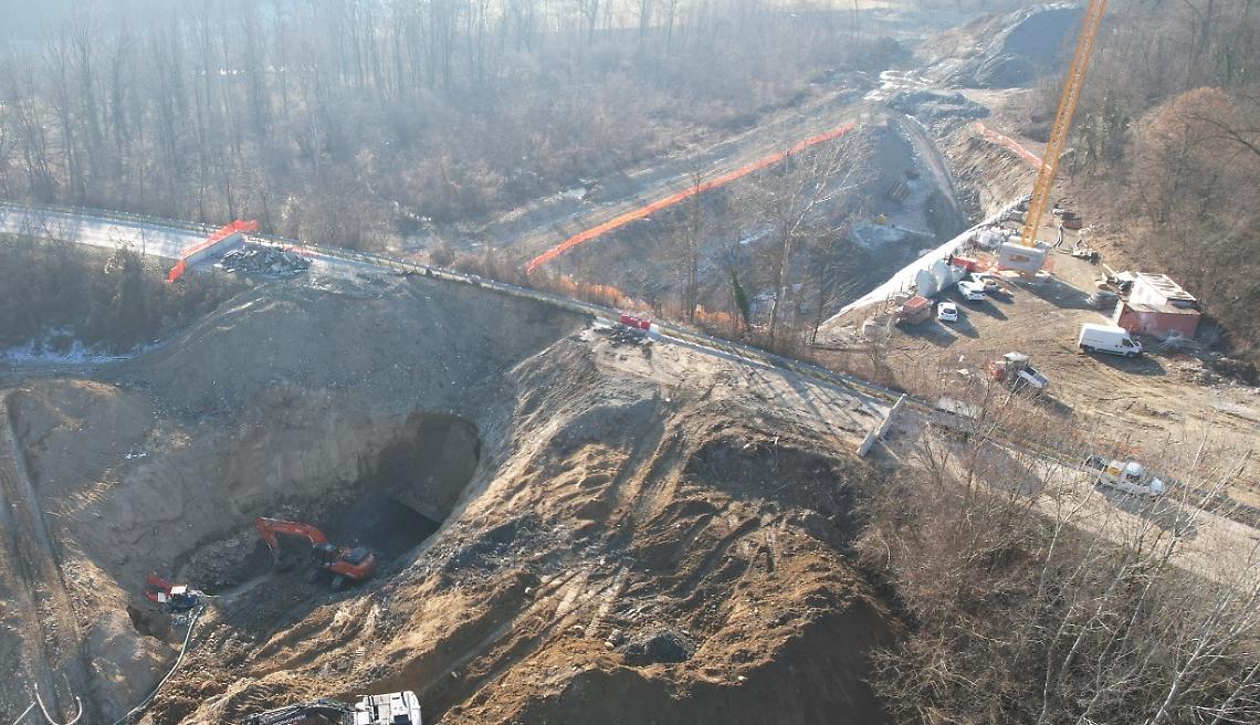 Lavori a buon punto: riapertura possibile della Fondovalle a fine della prossima settimana