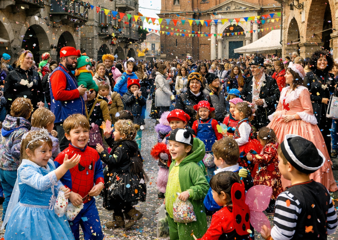 Carnevale "Peace & Love": grande festa per ragazzi e famiglia, in centro paese