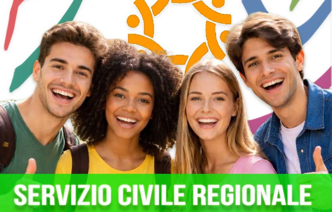 501 euro al mese per 8 mesi: si cercano 55 giovani per il Servizio Civile Regionale