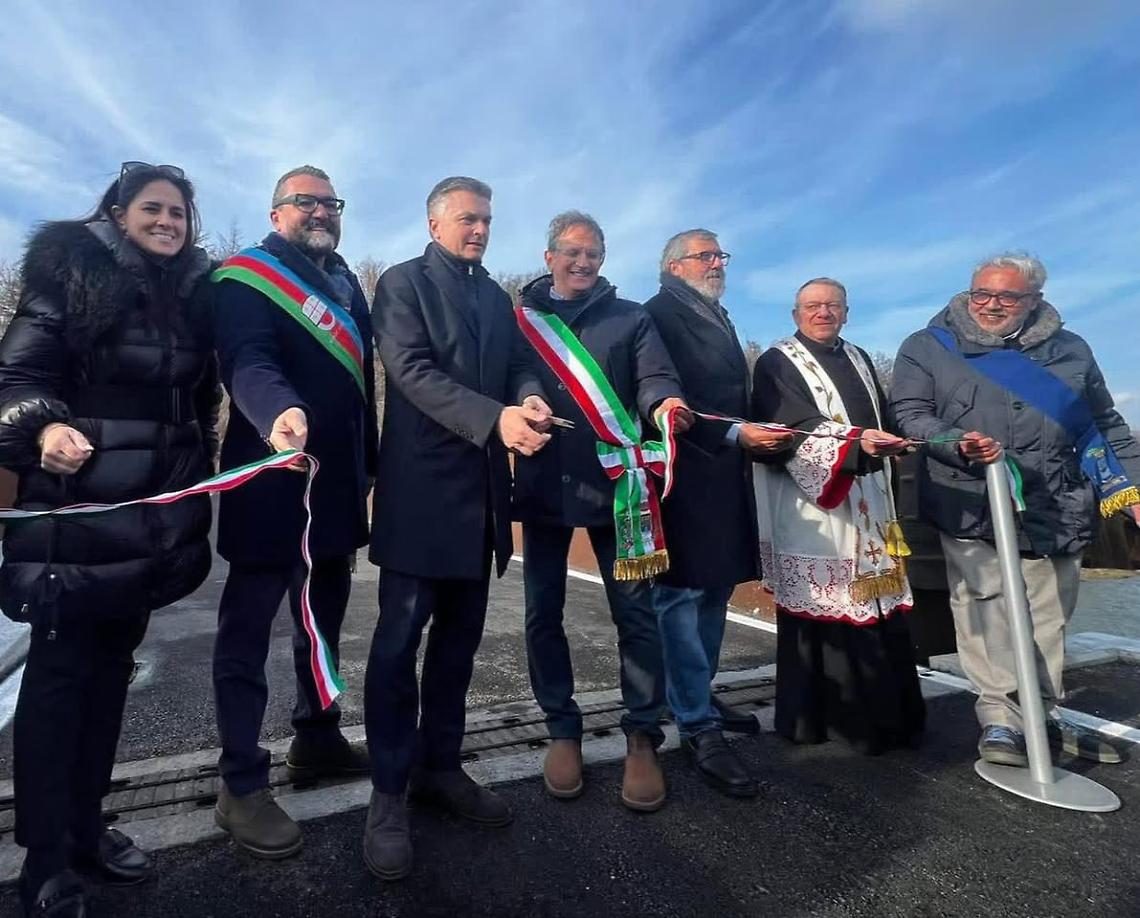 Per l&rsquo;apertura del Ponte dei Chinelli arriva il Viceministro Edoardo Rixi