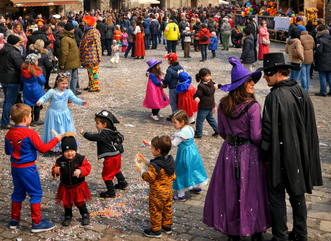 Oggi niente festa di carnevale in paese: evento spostato a marted&igrave;