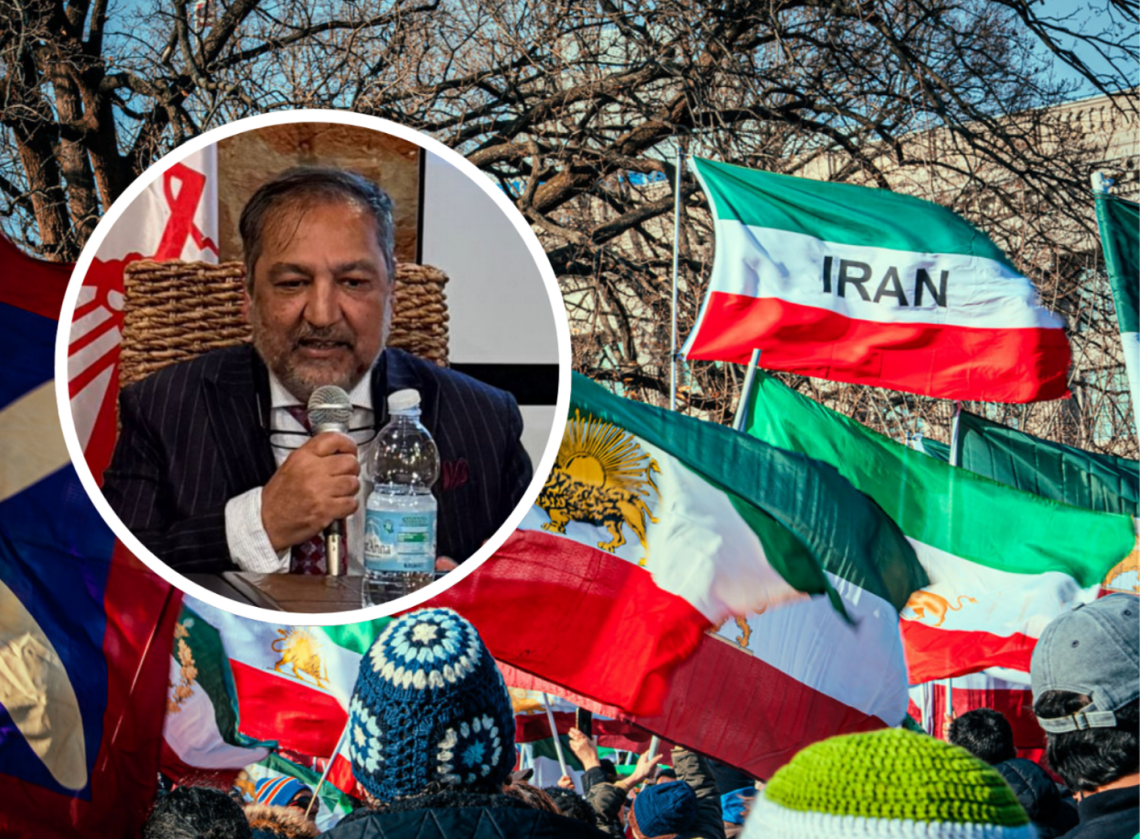 Il medico-attivista contro i mullah:  &laquo;No alla guerra, s&igrave; alla libert&agrave; del popolo iraniano&raquo;