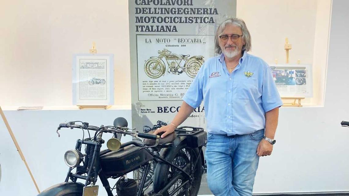 Cento anni di storia e un solo esemplare al mondo: la Moto Beccaria diventa libro