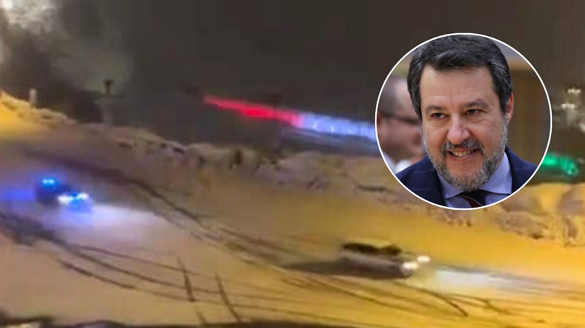 Sulle derapate a Prato Nevoso interviene anche Salvini:  &laquo;Volevano fare i fenomeni&raquo;