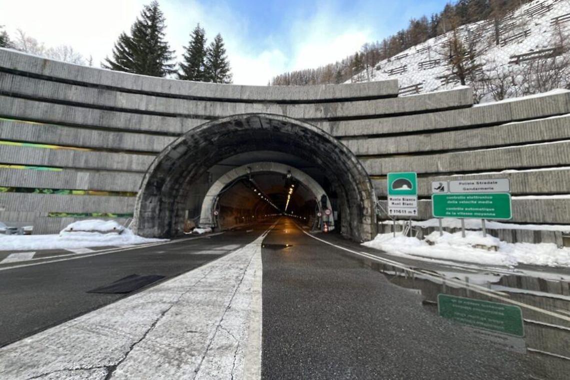 Il Piemonte vuole il raddoppio del traforo del Monte Bianco
