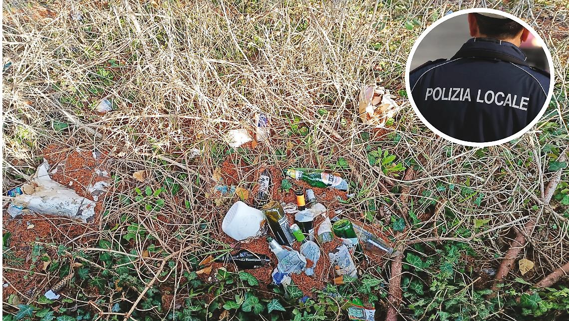 Abbandona rifiuti lungo la &ldquo;Lea&rdquo;: individuato dalla Polizia locale grazie alla collaborazione degli abitanti