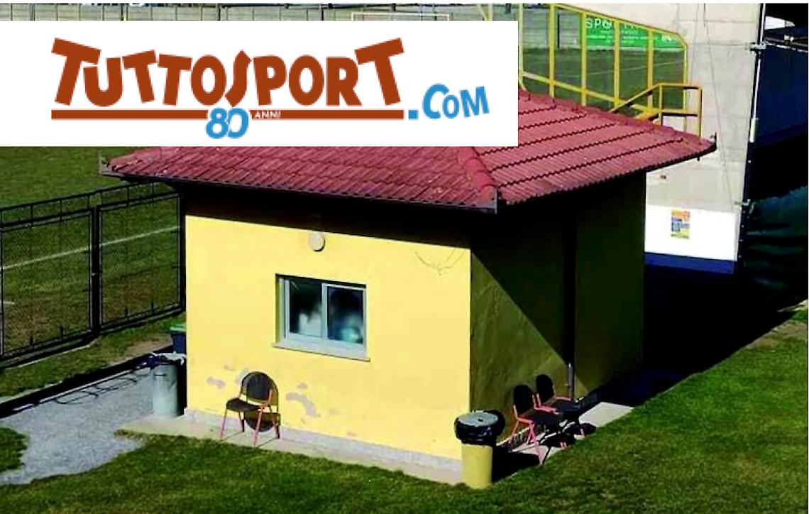 Il campo sportivo alla ribalta nazionale su &ldquo;Tuttosport&rdquo;