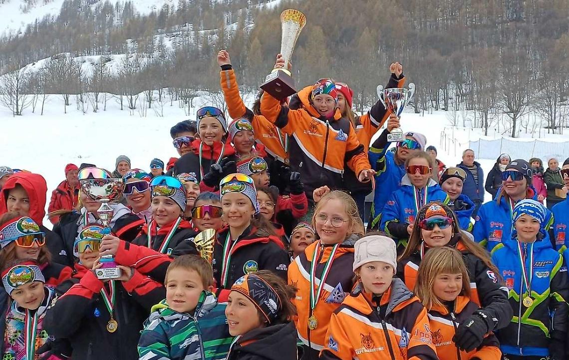 Piccoli fondisti, grandi emozioni: al Memorial Sara Fina brillano i talenti di domani