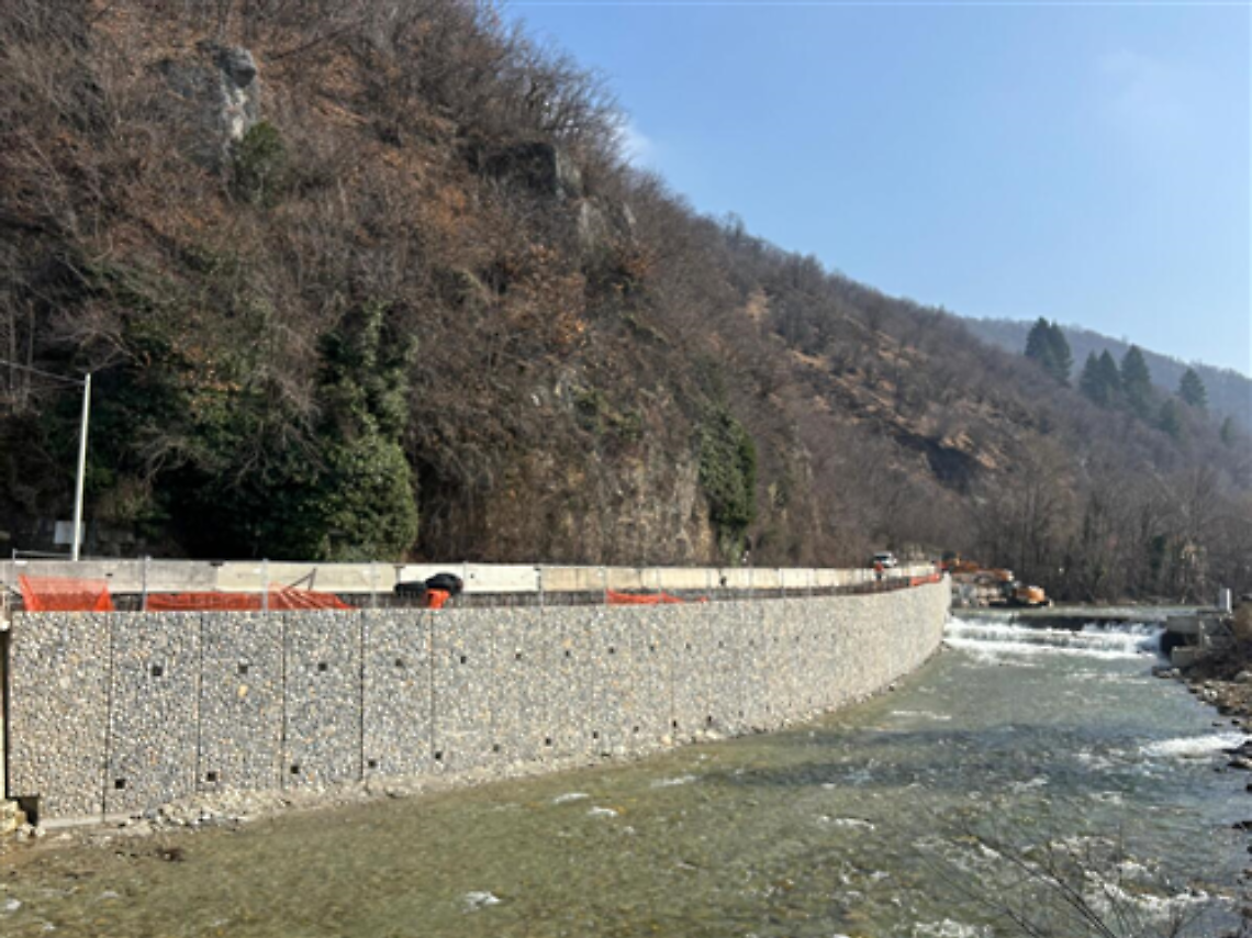 Acqua dal Pesio a Pianfei: lavori in chiusura, scatta il senso unico fino al 31 marzo