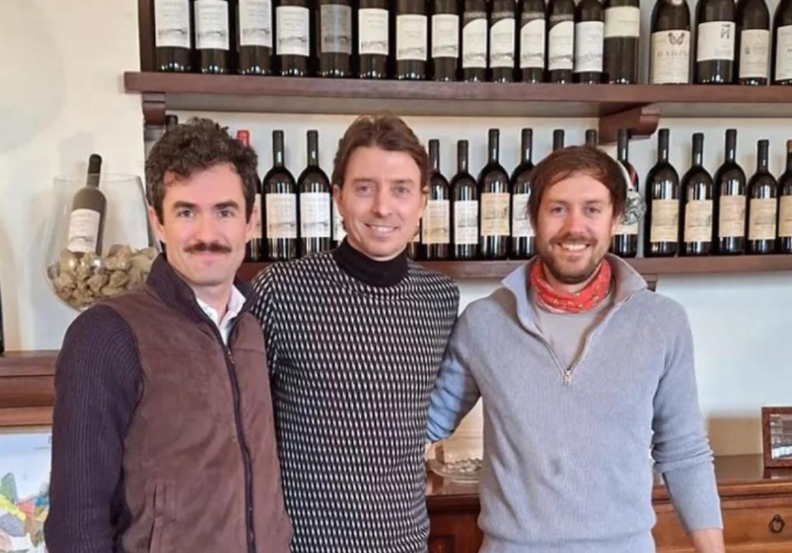 Il campione azzurro Montolivo alla scoperta di una storica cantina di Dogliani