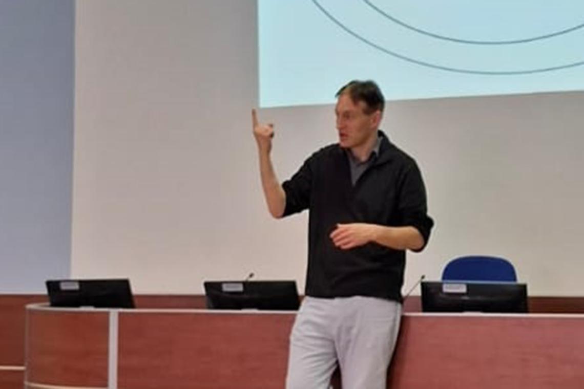 Torna da Londra il prof. Wolff per parlare agli studenti del &ldquo;Cigna-Baruffi-Garelli&rdquo;