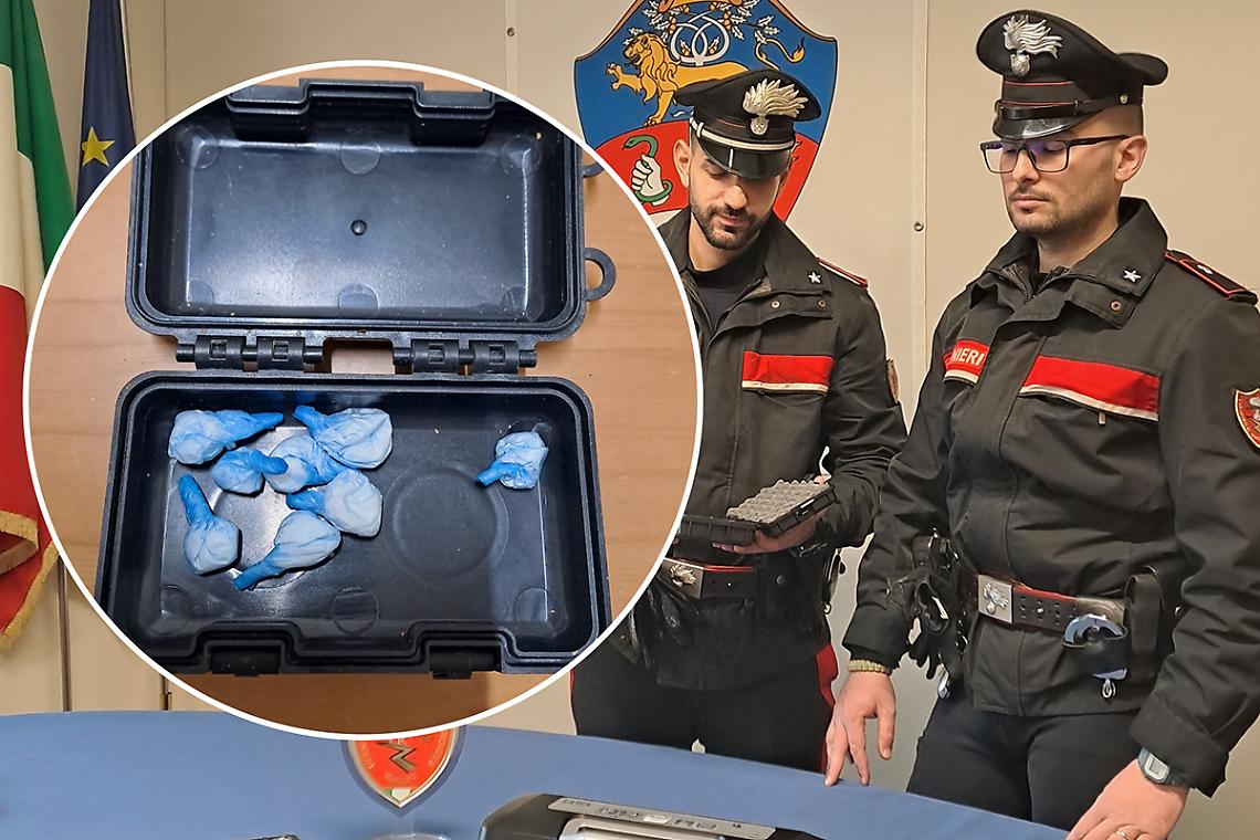 Nascondeva la cocaina in borse magnetiche attaccate al paraurti