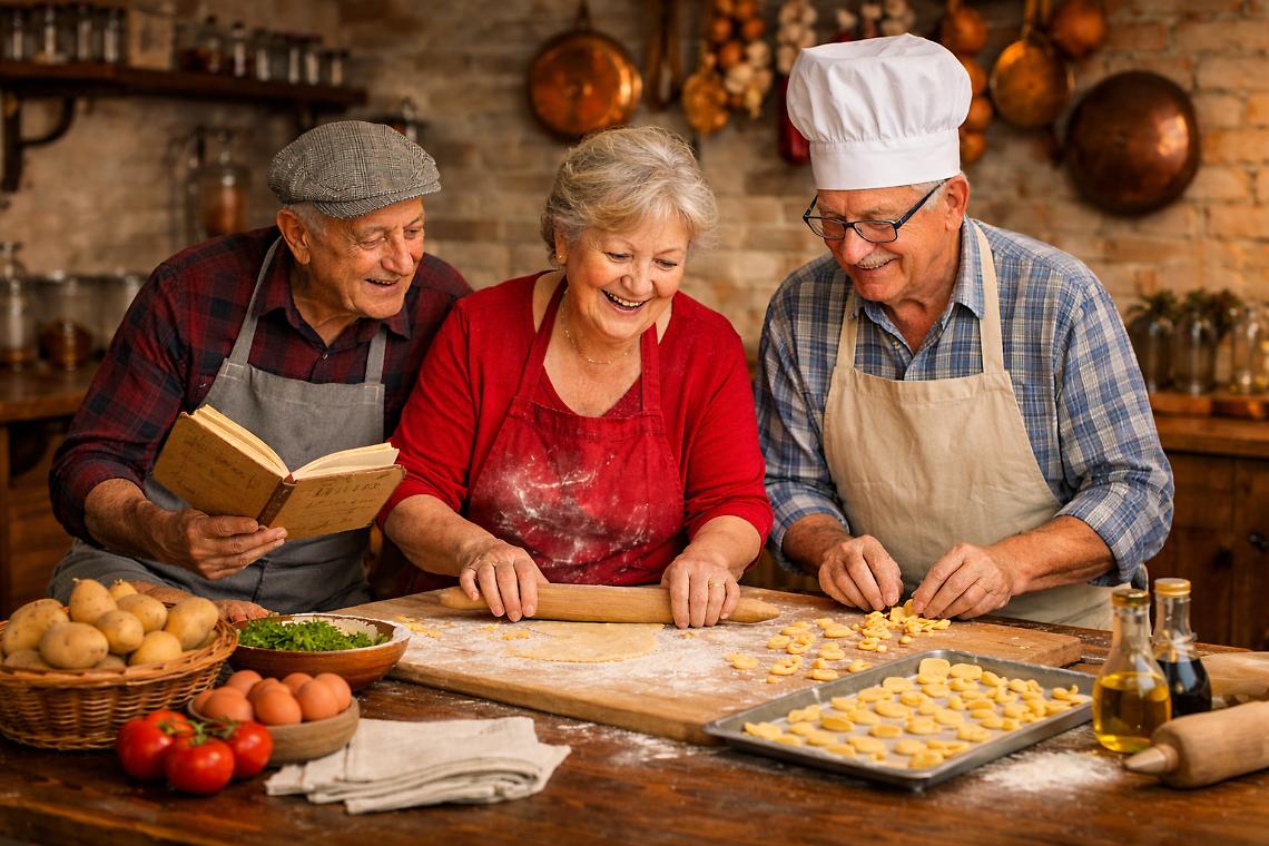 La cucina unisce le generazioni: partono i &ldquo;Percorsi Tematici&rdquo; per gli anziani