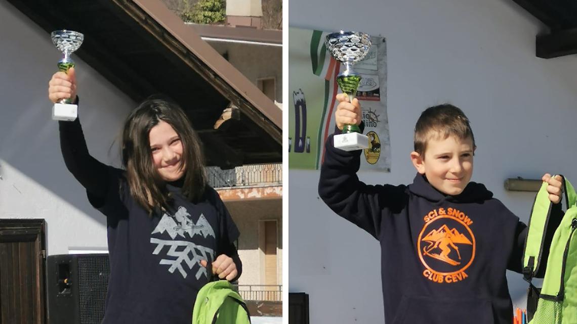 Egle e Leonardo, un sogno in due: da compagni di banco alle finali nazionali di sci