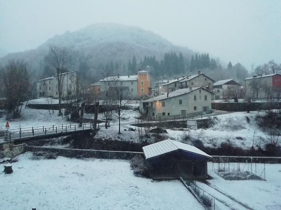 Ultimo colpo di coda dell&rsquo;inverno: nevicata di marzo, tra Monregalese e Cuneese