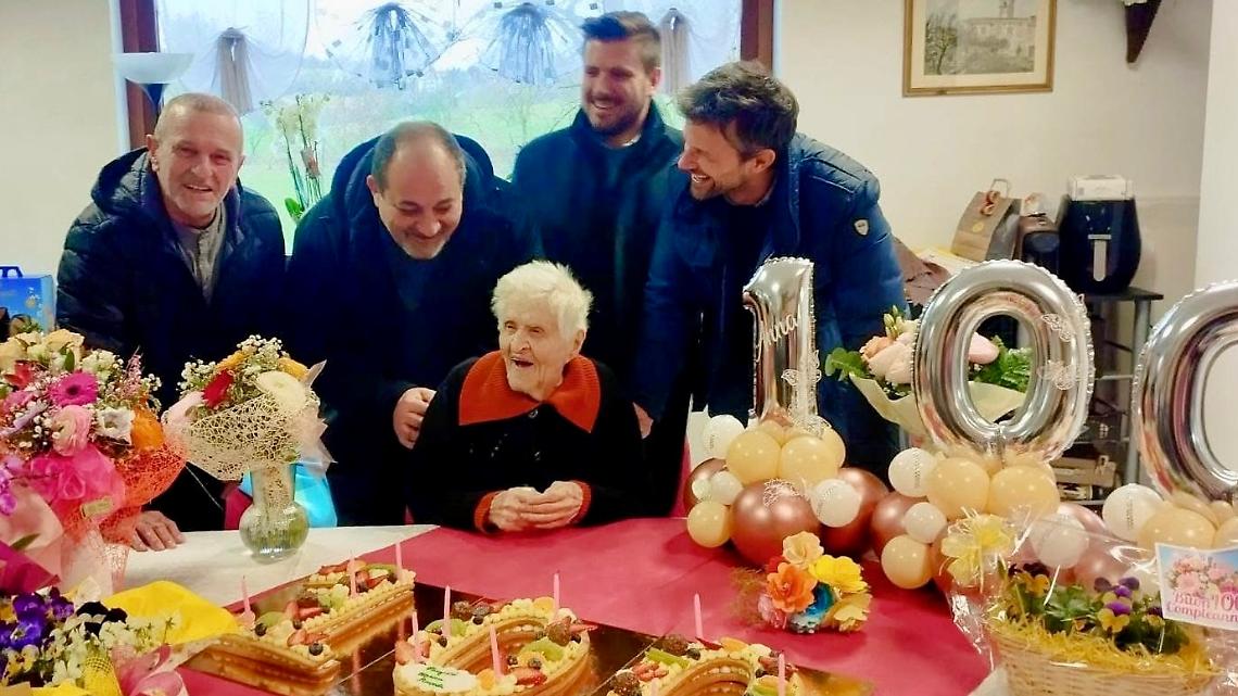 Monastero di Vasco festeggia i 100 anni di Anna Cavagno