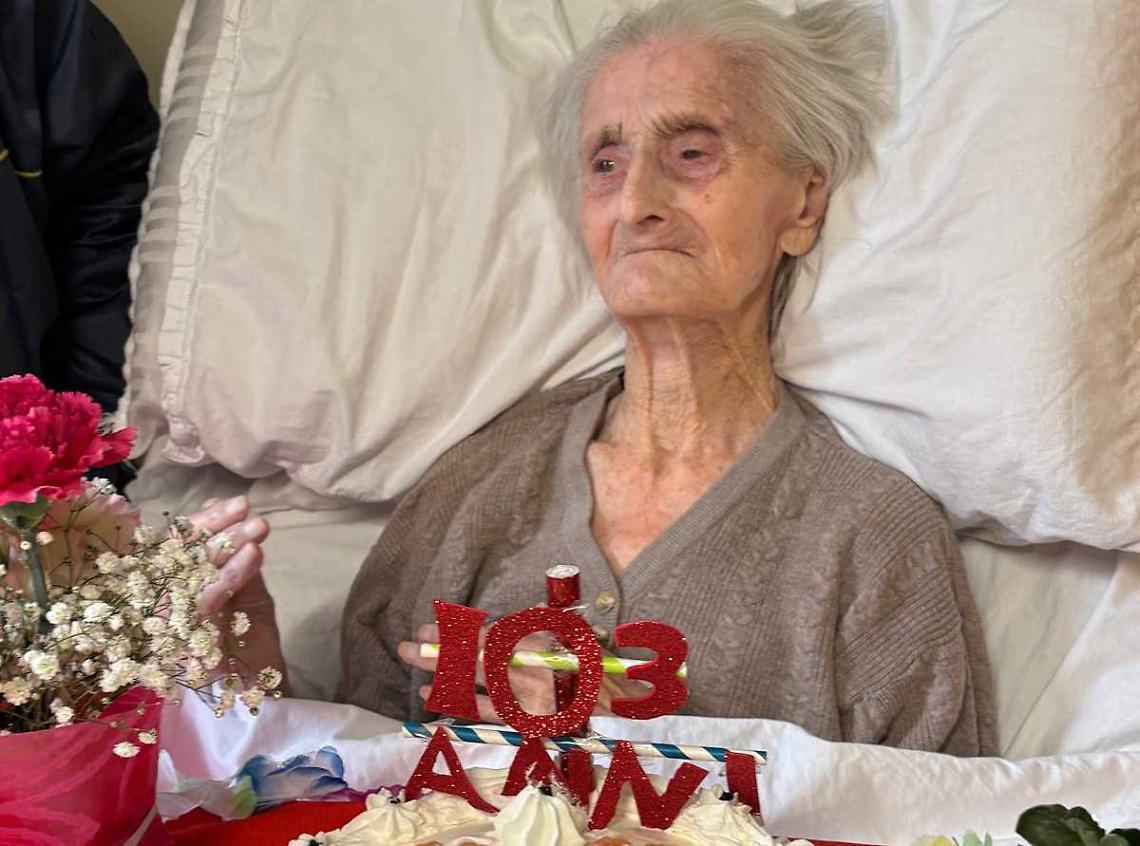 Calizzano abbraccia Palmira: 103 anni di sorrisi, affetto e memoria