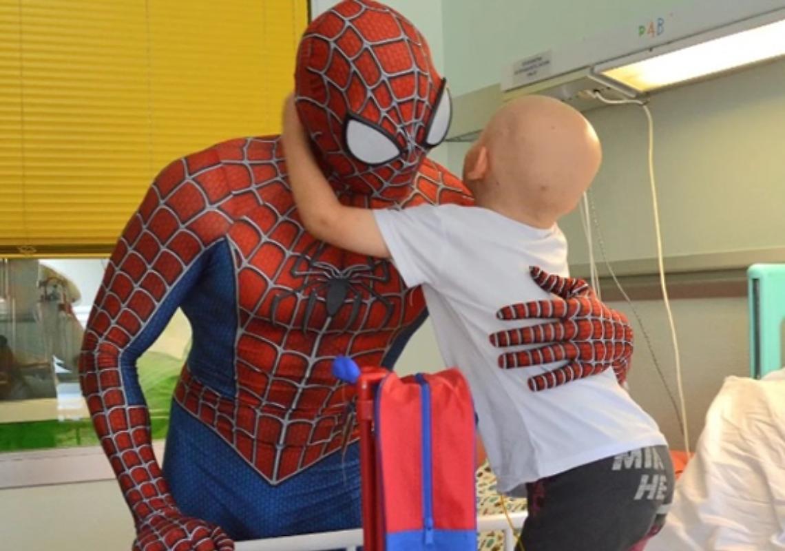 Lo Spiderman savonese scelto da Sony per il lancio del nuovo capitolo della saga