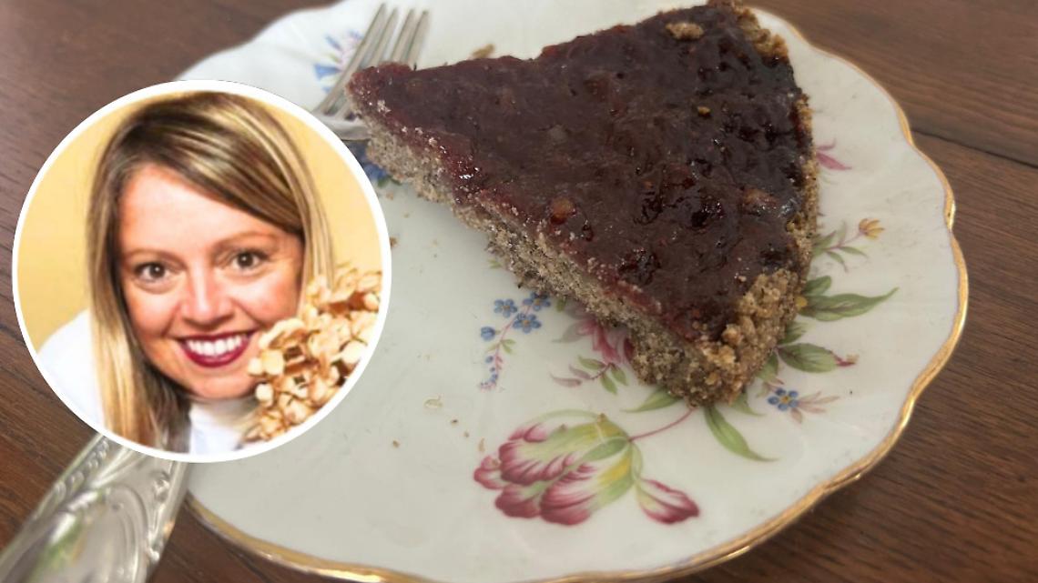 Torta di grano saraceno e marmellata