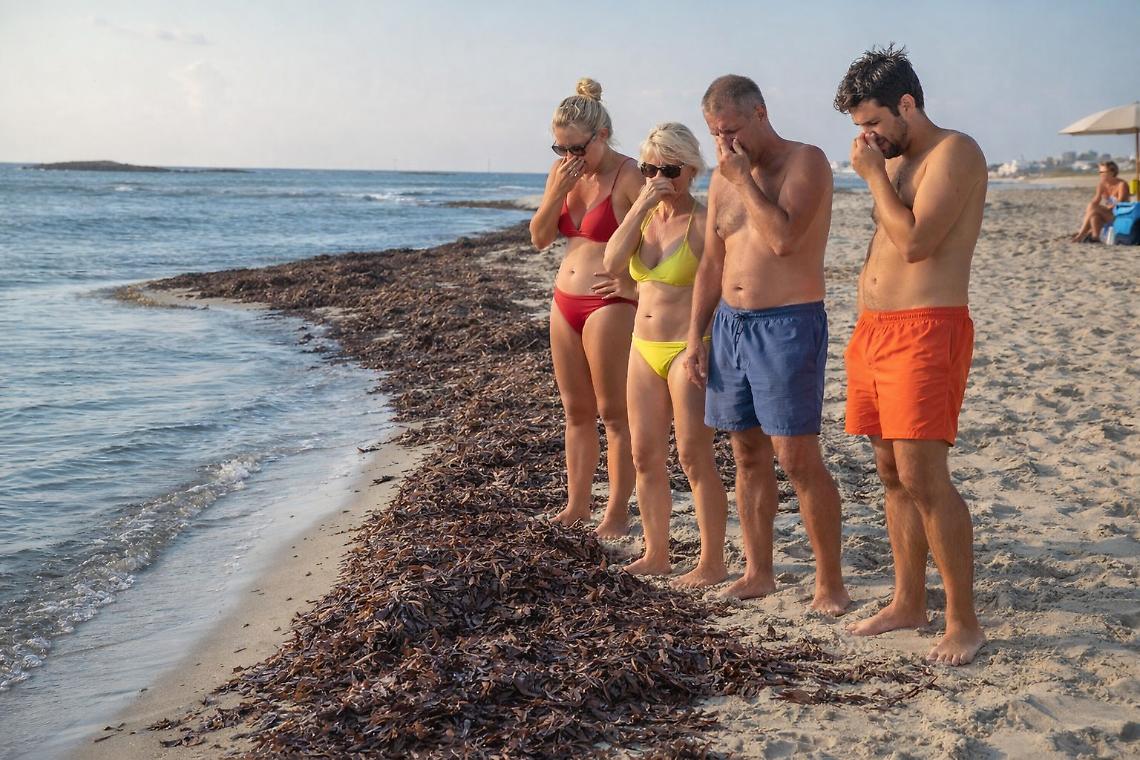 Quelle finte alghe sulle spiagge: quello che sembrava spazzatura oggi pu&ograve; salvare il mare