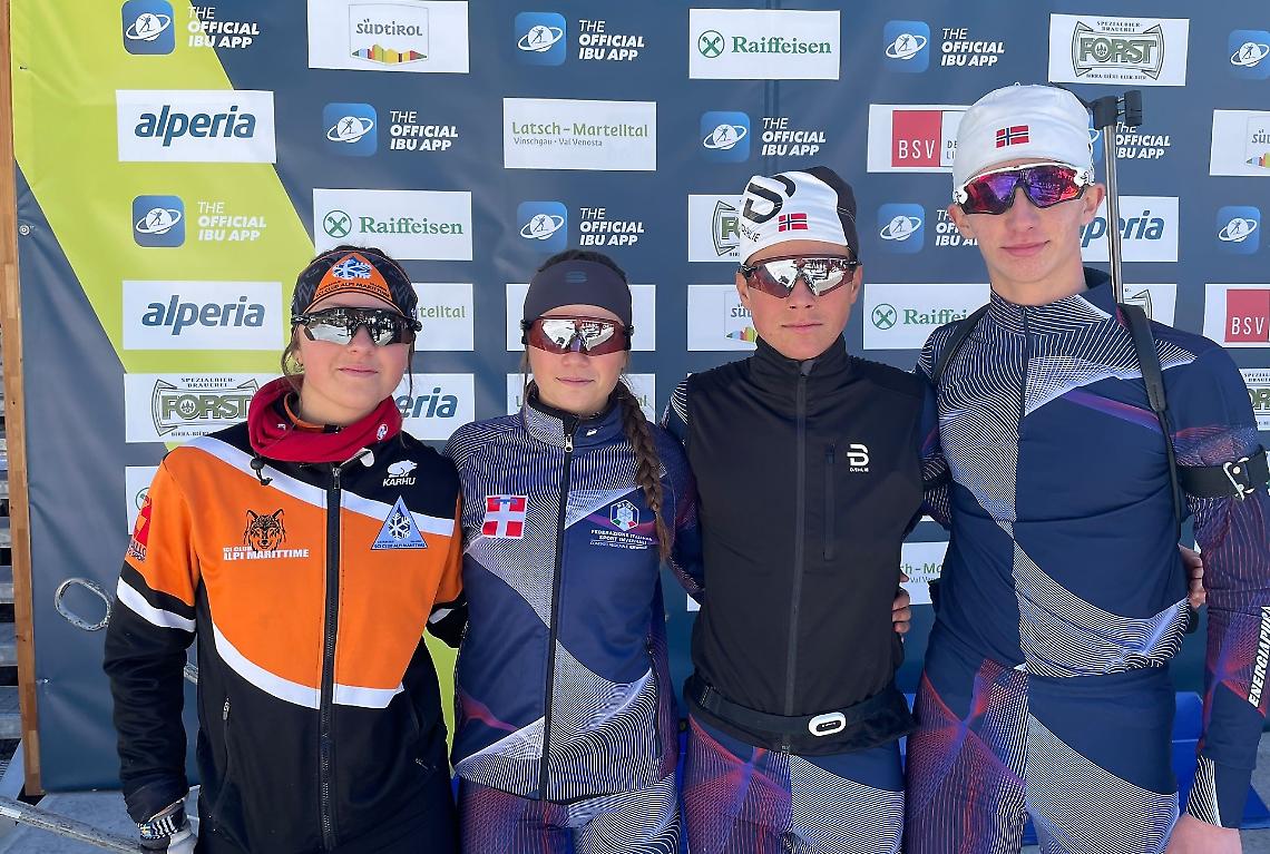 Italiani di biathlon: &egrave; oro per Elena&nbsp;Carletto, Lucia Brocchiero, Nicola Giordano e Giacomo Maurino
