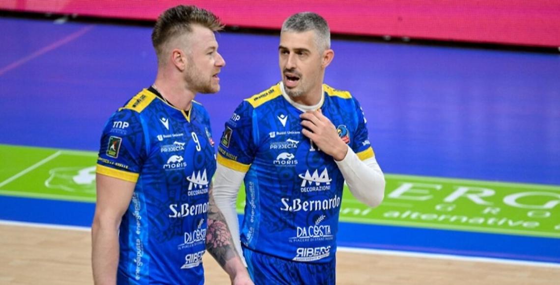 Lo "Zar" Ivan Zaytsev e Michele Baranowicz a Mondov&igrave;, per il Torneo della Ceramica